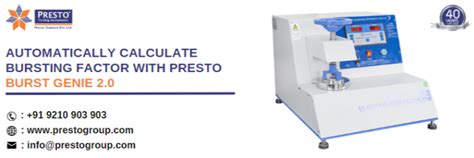 Burst Testing manufacture|how to calculate bursting factor.